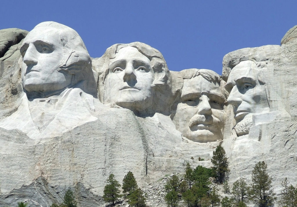 Mt. Rushmore presidents