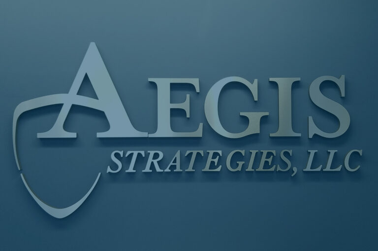 Aegis Strategis signage